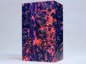 Stabilized Maple Burl Wood Mod Block